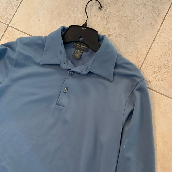 Banana Republic Stretch long sleeve polo size S - Picture 3 of 8